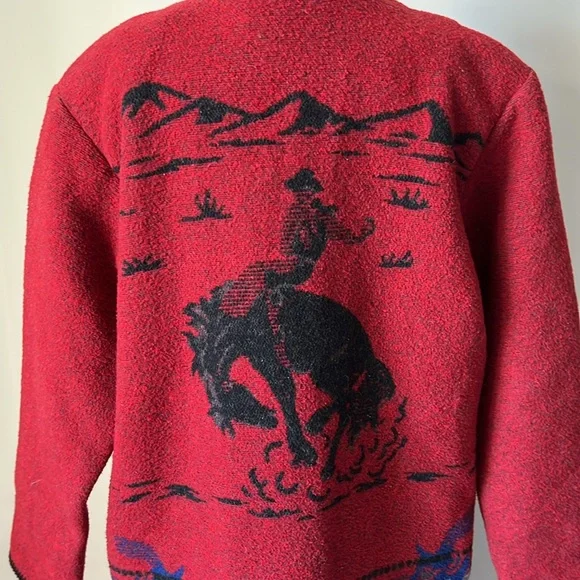 Vintage Cowboy Cowgirl Rodeo Duster Jacket